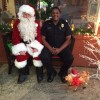 Santa and Officer Culp.