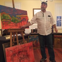 Artist Mark Connardy Visits FCAC Meeting