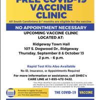 Free Covid19 vaccine and Test Kits